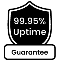 99.995% Uptime SLA<br />
