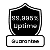 Enterprise-grade 99.995% Uptime