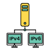 Dedicated IPv4 and IPv6 Addresses