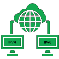 Dedicated IPv4 & IPv6 Addresses<br />
