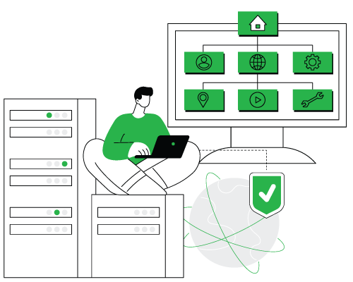 Flexible Operating System Options & Full Server Control