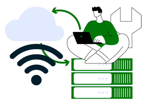 Low-latency Servers with High-speed Bandwidth