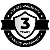 A 3-year Warranty and Replacement Assurance